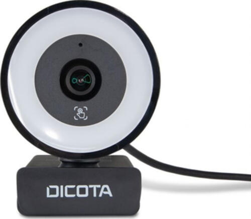 DICOTA D32066 Webcam 5 MP 2592 x 1944 Pixel USB 2.0 Schwarz