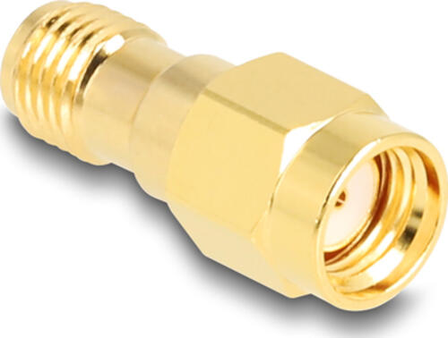 DeLOCK Adapter RP-SMA Stecker zu SMA Buchse HBI59-1