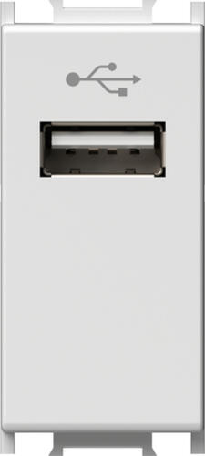 TEM KM51PW Steckdose USB A Weiß