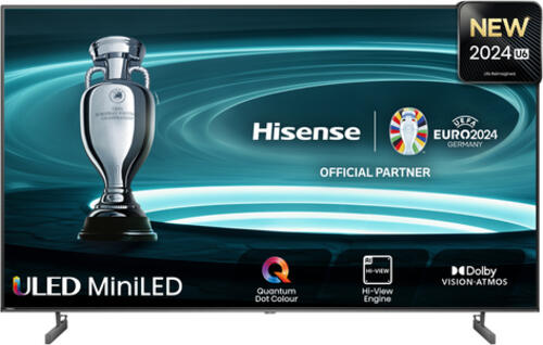 Hisense 75U6NQ Fernseher 190,5 cm (75) 4K Ultra HD Smart-TV WLAN Grau 500 cd/m