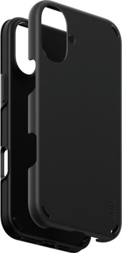 PanzerGlass CARE by  Feature Case Double Defense Schwarz iPhone 16 Plus