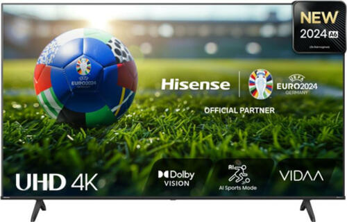 Hisense 43E6NT Fernseher 109,2 cm (43) 4K Ultra HD Smart-TV WLAN Schwarz 200 cd/m