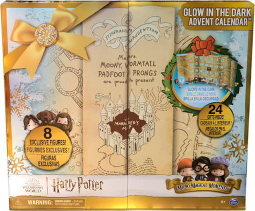 Wizarding World Harry Potter Glows in the Dark Advent Calendar