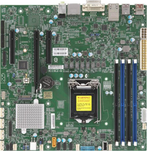 Supermicro MBD-X11SCZ-Q Motherboard Intel Q370 LGA 1151 (Socket H4) ATX