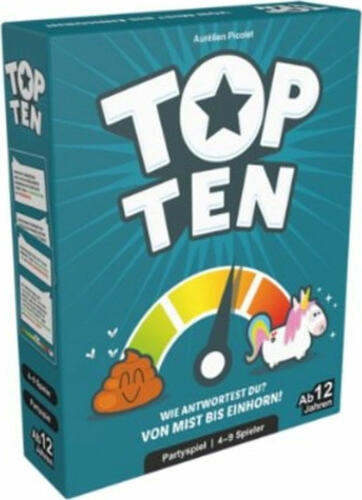 Asmodee Top Ten Kartenspiel Party