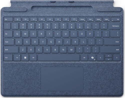 Microsoft Surface Pro Keyboard with pen storage QWERTZ Deutsch Microsoft Cover port Blau