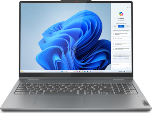 Lenovo IdeaPad 5 2-in-1 16IRU9 Intel Core 7 150U Hybrid (2-in-1) 40,6 cm (16) Touchscreen WUXGA 16 GB LPDDR5x-SDRAM 512 GB SSD Wi-Fi 6E (802.11ax) Windows 11 Home Grau