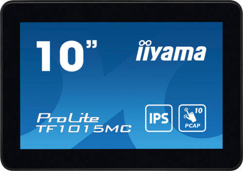 10.1 Zoll iiyama ProLite TF1015MC-B3, 25.7cm, Klasse: <10 TFT, 60Hz, 29ms,