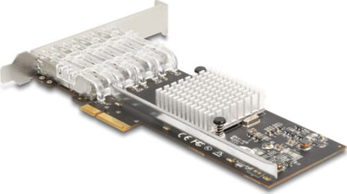 DeLOCK PCI Express x4 Karte zu 4 x SFP Slot Gigabit LAN i350