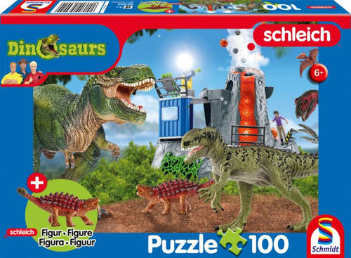 Schleich: Dinosaurs ? Dinosaurier der Urzeit (100 Teile, inkl. Schleic