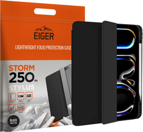 EIGER EGSR00233 Tablet-Schutzhülle 27,9 cm (11) Folio Schwarz