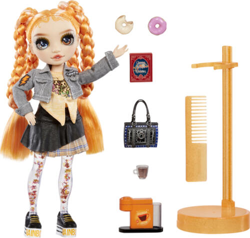 Rainbow High Sparkle & Shine Fashion Dolls- Clementine (Orange)