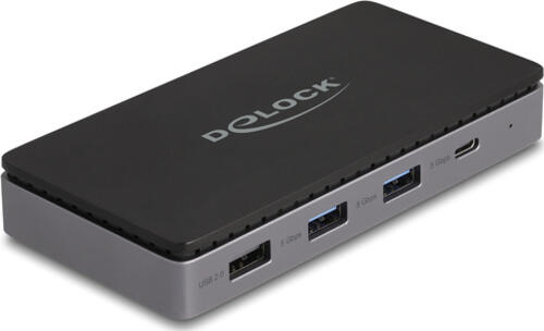 DeLOCK USB Type-C Dockingstation 4K - Dual HDMI MST / USB / Gibabit LAN / PD 3.0 85 W