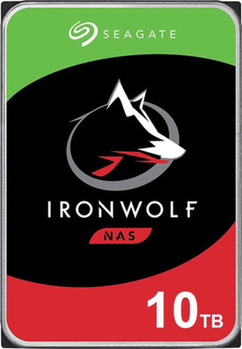 Seagate IronWolf ST10000VN000 Interne Festplatte 10 TB 7200 RPM 256 MB 3.5 Serial ATA III