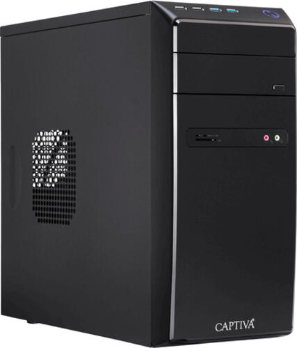 CAPTIVA Power Starter I84-353 Intel Core i5 i5-11400 16 GB DDR4-SDRAM 480 GB SSD Windows 11 Home Midi Tower PC Schwarz