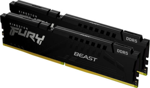 Kingston Technology FURY Beast 32GB 6000MT/s DDR5 CL36 DIMM (2er-Kit) Black EXPO