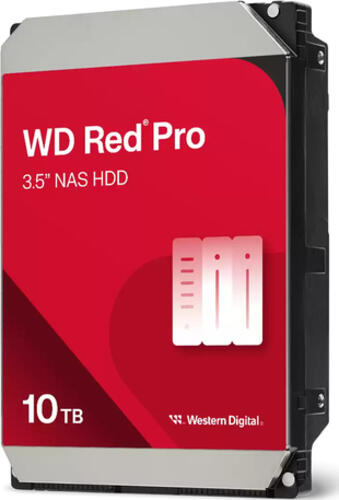 Western Digital Red Pro WD103KFBX Interne Festplatte 10 TB 7200 RPM 512 MB 3.5 Serial ATA III