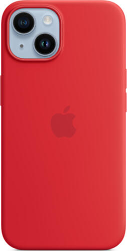 Apple iPhone 14 Silikon Case mit MagSafe - (PRODUCT)RED