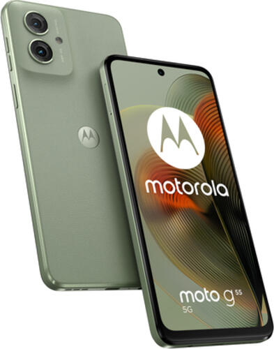 Motorola moto G55 5G 16,5 cm (6.49) Dual-SIM Android 14 USB Typ-C 8 GB 256 GB 5000 mAh Grün