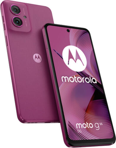 Motorola moto G55 5G 16,5 cm (6.49) Dual-SIM Android 14 USB Typ-C 8 GB 256 GB 5000 mAh Violett