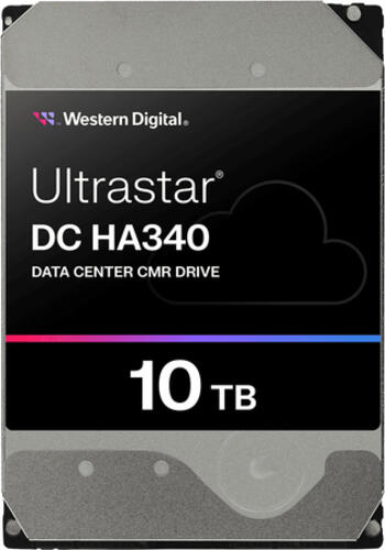 Western Digital Ultrastar DC HA340 Interne Festplatte 10 TB 7200 RPM 512 MB 3.5 SATA