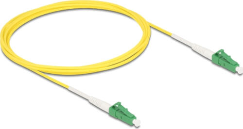 DELOCK Kabel LWL LC-APC zu LC-APC Simplex Singlemode OS2 2m