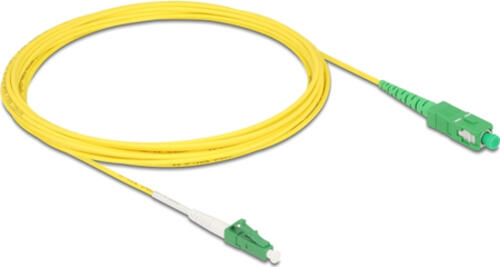 DELOCK Kabel LWL LC-APC zu SC-APC Simplex Singlemode OS2 5m