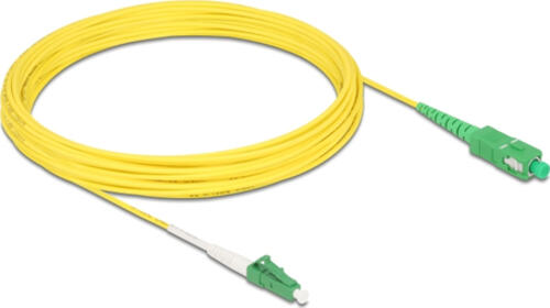 DELOCK Kabel LWL LC-APC zu SC-APC Simplex Singlemode OS2 10m