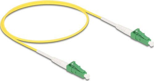 DELOCK Kabel LWL LC-APC zu LC-APC Simplex Singlemode OS2 0,5