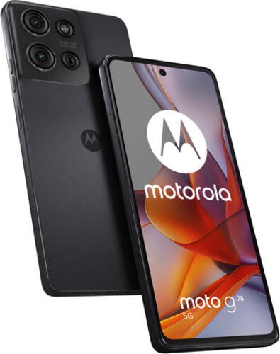 Motorola moto G75 5G 17,2 cm (6.78) Hybride Dual-SIM Android 14 USB Typ-C 8 GB 256 GB 5000 mAh Grau