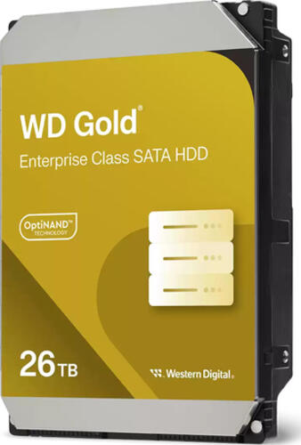 Western Digital Gold WD261KRYZ Interne Festplatte 26 TB 7200 RPM 512 MB 3.5 Serial ATA III