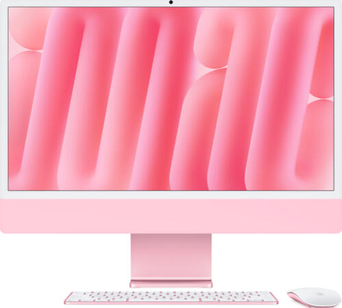 Apple iMac Apple M M4 59,7 cm (23.5) 4480 x 2520 Pixel All-in-One-PC 16 GB 512 GB SSD macOS Sequoia Wi-Fi 6E (802.11ax) Pink