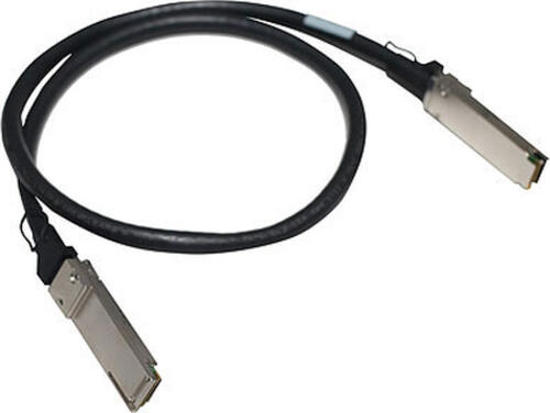 HPE X240 40G QSFP+/QSFP+ 1m InfiniBand/Glasfaserkabel SFP+ Schwarz