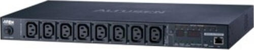 ATEN PE8108G Stromverteilereinheit (PDU) 8 AC-Ausgänge 1U Schwarz