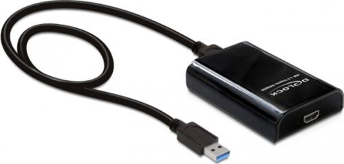 DeLOCK USB 3.0/HDMI USB-Grafikadapter Schwarz