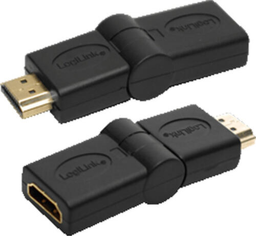 LogiLink AH0011 Kabeladapter HDMI Schwarz