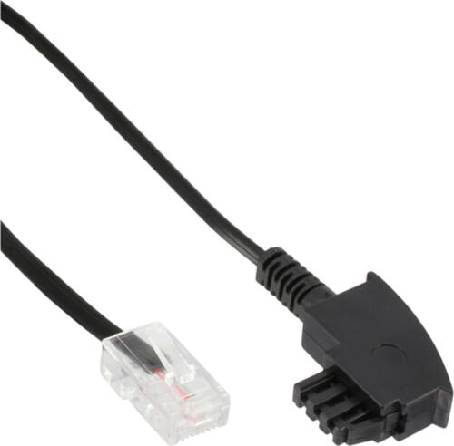 InLine TAE-F Kabel für DSL-Router, TAE-F Stecker an RJ45 8P2C, 15m