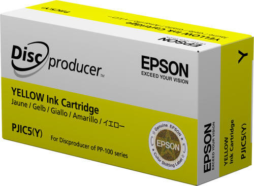 Epson Discproducer-Tintenpatrone, Yellow (MOQ10)