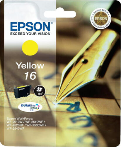 Epson Pen and crossword Singlepack Yellow 16 DURABrite Ultra Ink