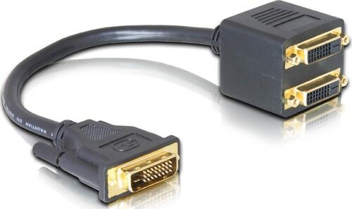 DeLOCK Adapter DVI25 St. zu 2x DVI25 B.