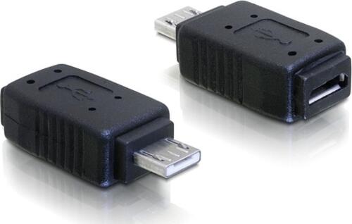 DeLOCK Adapter USB micro-A+B Buchse zu USB micro A-Stecker