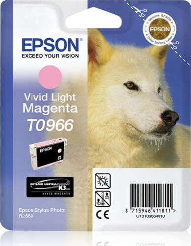 Epson Husky Singlepack Vivid Light Magenta T0966