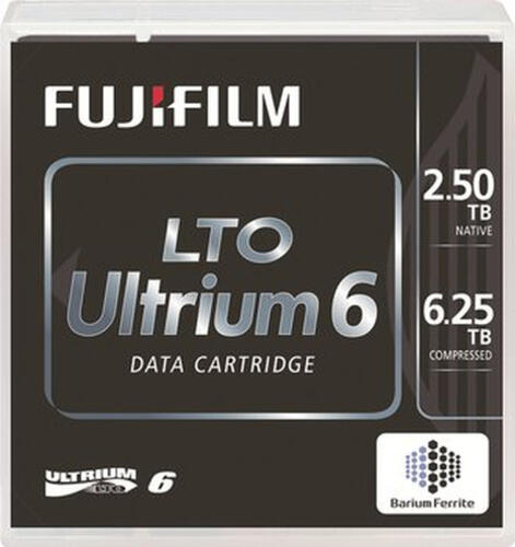 Fujifilm LTO Ultrium 6 tape Leeres Datenband 2,5 TB 1,27 cm