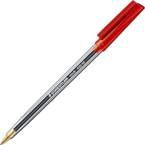 Staedtler 430 M-2 Kugelschreiber Rot Stick-Kugelschreiber 1 Stück(e)