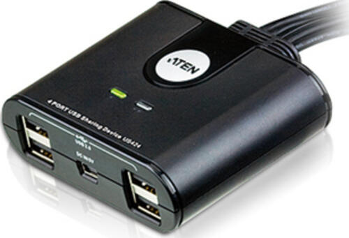 ATEN 4 x 4 USB 2.0 Peripherie-Freigabe-Switch