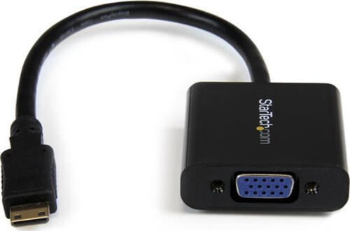 StarTech.com Mini HDMI-auf-VGA-Adapterkonverter für Digital-Fotokamera/Videokamera - 1920x1080