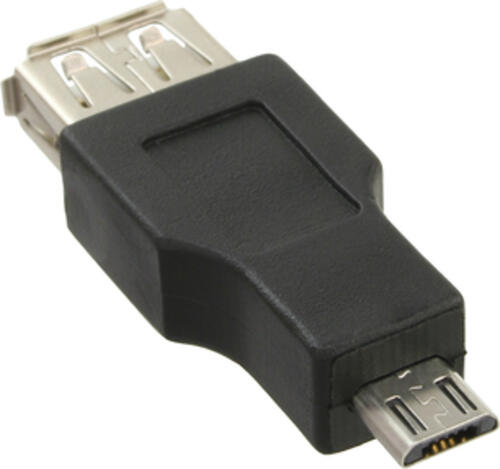 InLine Micro-USB Adapter, Micro-B Stecker an USB A Buchse