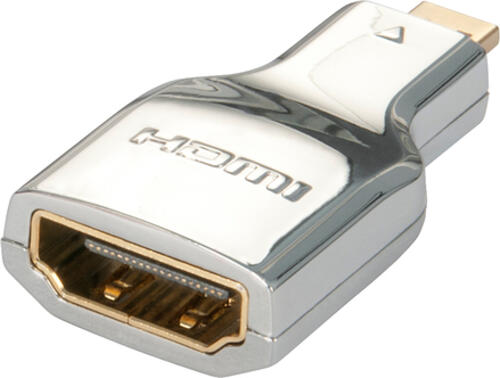 Lindy 41510 Kabeladapter Micro HDMI HDMI Silber