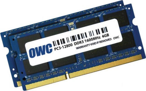 OWC 8GB DDR3-1600 Speichermodul 2 x 4 GB 1600 MHz