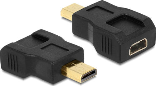 DeLOCK 65502 Kabeladapter HDMI micro-D Schwarz